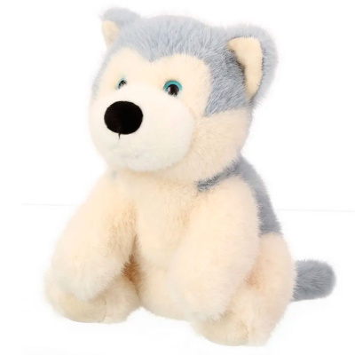 Мягкая игрушка Собака бело-голубая Relana RL25180-25 25 см 1